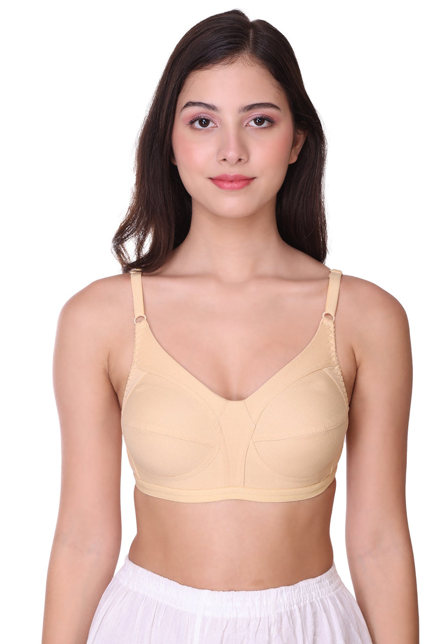 Sona Women Bra ,T-Shirt Bra, Seamed Bra, Sona  Wellfitz, LINGERIE,SONAEBUY, Hoisery Cotton Bra, Non Wired Bra, T-Shirt Bra, Skin