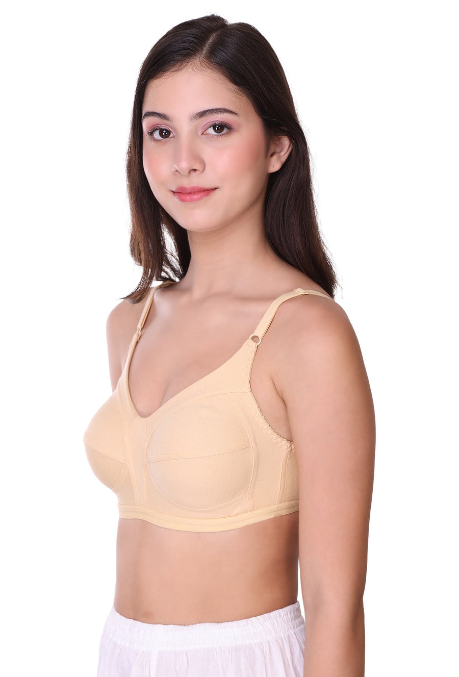 Sona Women Bra ,T-Shirt Bra, Seamed Bra, Sona  Wellfitz, LINGERIE,SONAEBUY, Hoisery Cotton Bra, Non Wired Bra, T-Shirt Bra, Skin