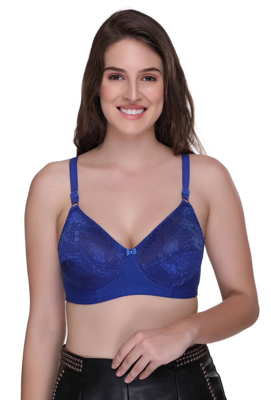 Sona Women Bra , Sonaebuy, Sona, Plus Size Bra, Minimizer Bra, T-Shirt Bra, SL007, Lace Bra, Bridal Bra, Blue
