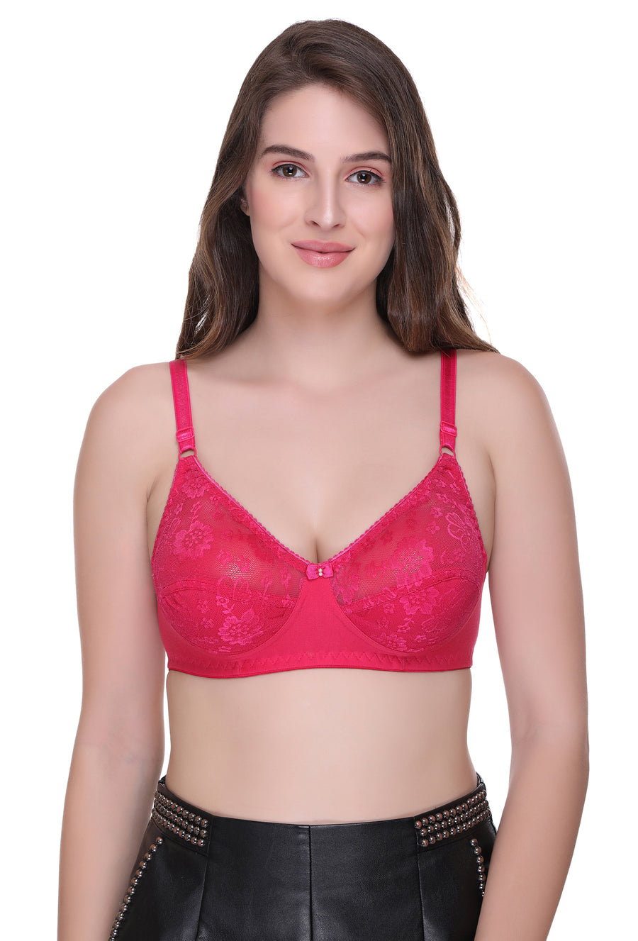 Sona Women Bra , Sonaebuy, Sona, Plus Size Bra, Minimizer Bra, T-Shirt Bra, SL007, Lace Bra, Bridal Bra, Pink
