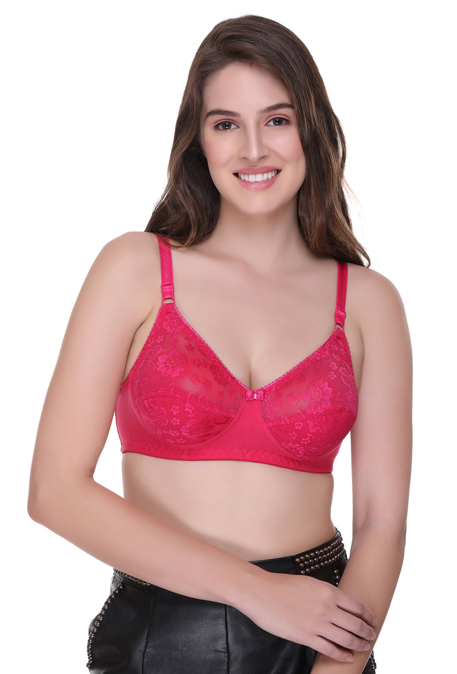 Sona Women Bra , Sonaebuy, Sona, Plus Size Bra, Minimizer Bra, T-Shirt Bra, SL007, Lace Bra, Bridal Bra, Pink