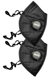 Sona Anti-Pollution N95 Black Mask Capacity 5 Layered Mask Pack of 2