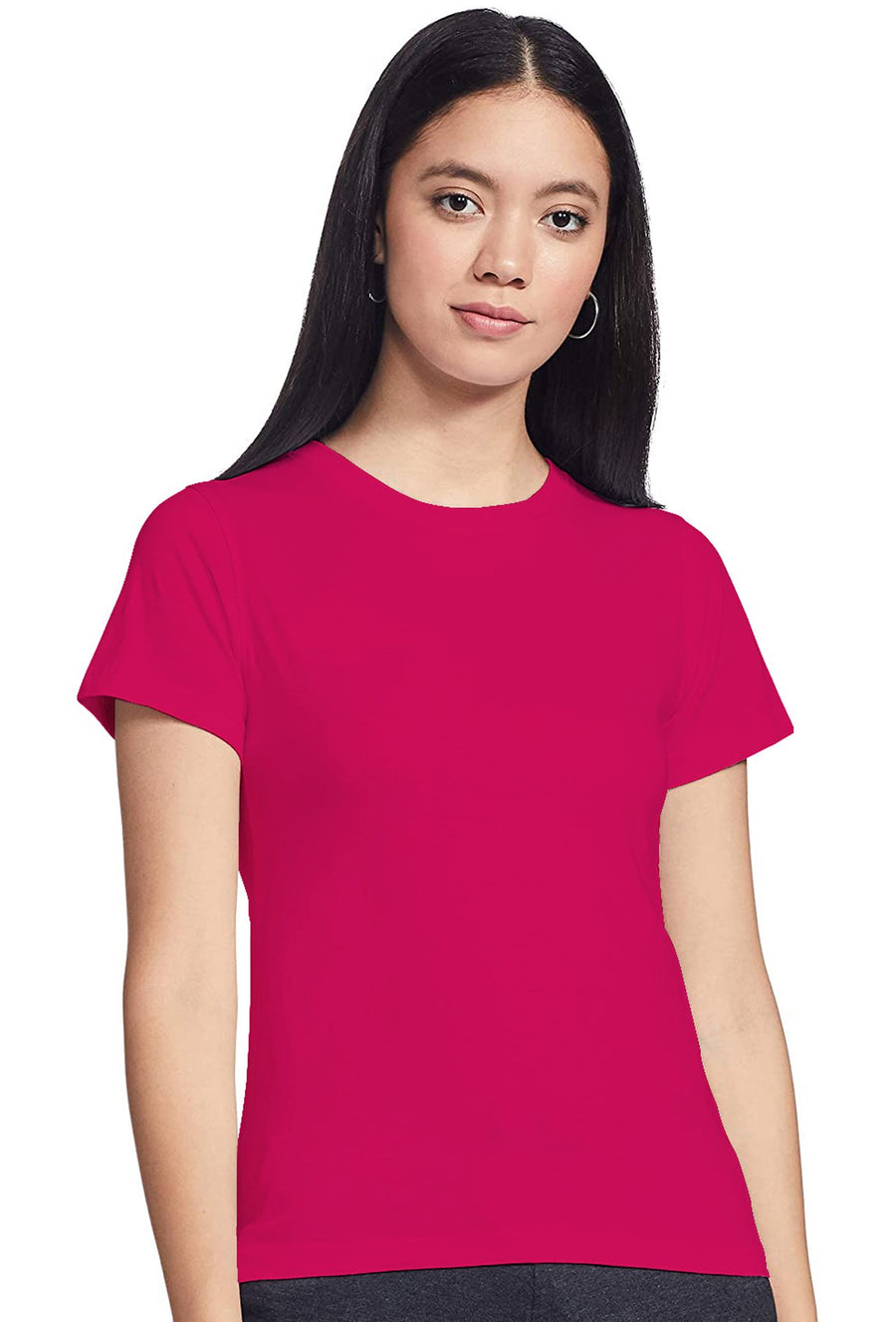 Sona Women T-Shirt, Half Seleves,  ACTIVEWEAR,LINGERIE,APPAREL, SONAEBUY, Round Neck, Rani