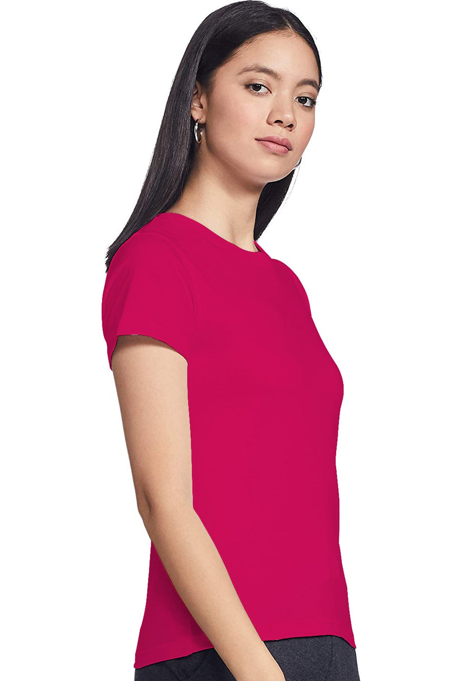 Sona Women T-Shirt, Half Seleves,  ACTIVEWEAR,LINGERIE,APPAREL, SONAEBUY, Round Neck, Rani