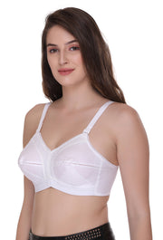 Buy SOUMINIE Womenâ€™s Pure Cotton Non Padded Full Coverage